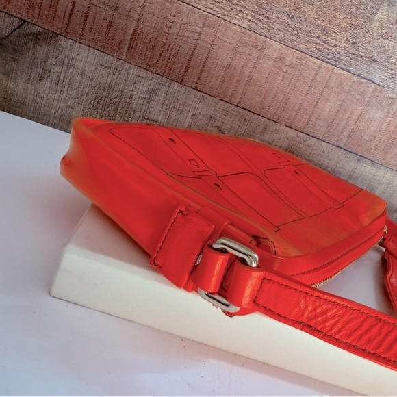 Rare Marc By Marc Jacobs Werdie Clear Solids Crossbody Bag - Picture 5 of 10